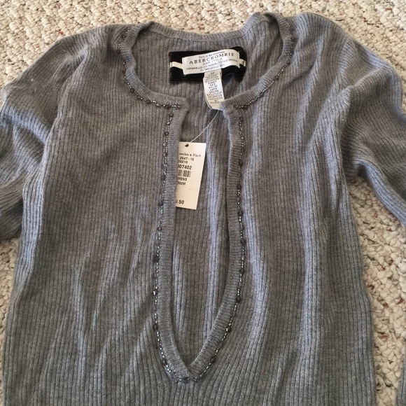 Long V-Neck Sweater