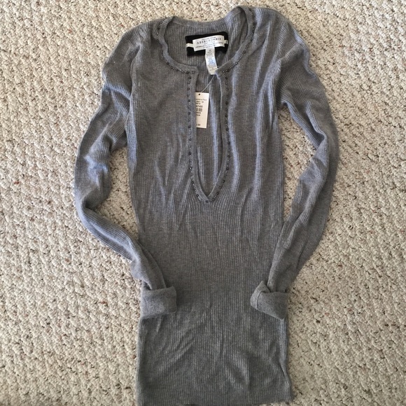 Long V-Neck Sweater - Picture 2 of 2