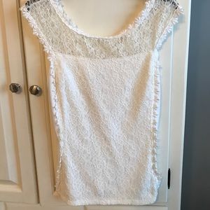 Express size medium - lace sleeveless top