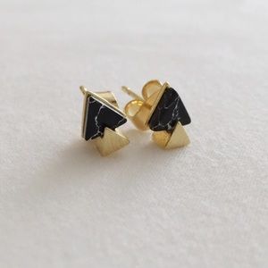 Urban Outfitters Granite Stud Earrings