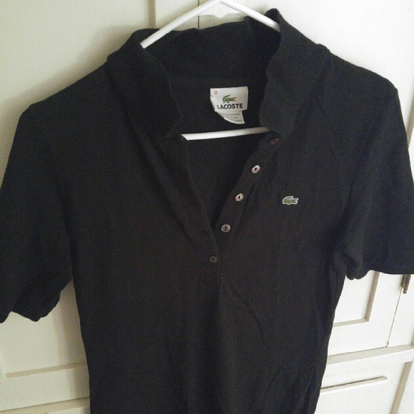 Black lacoste dress