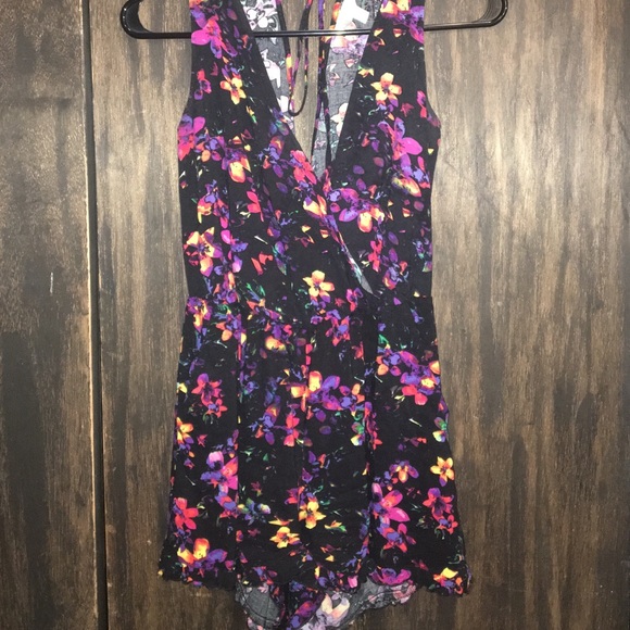 floral print romper
