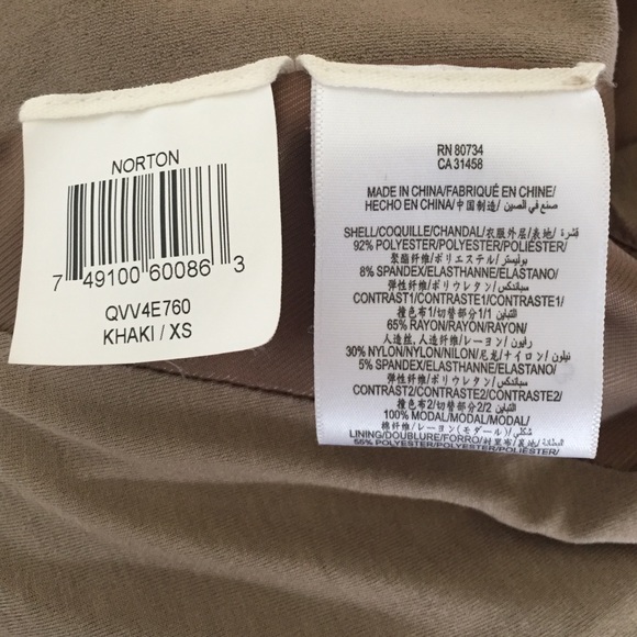 BCBG MAXAZRIA Taupe/Khaki Jacket Size XS - Picture 4 of 4