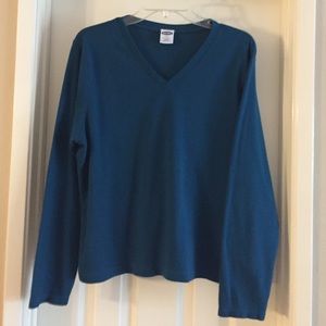 Teal Old Navy long-sleeved V-neck top size XXL