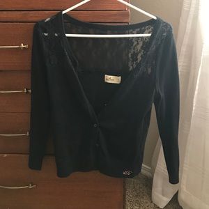 Hollister crop sweater