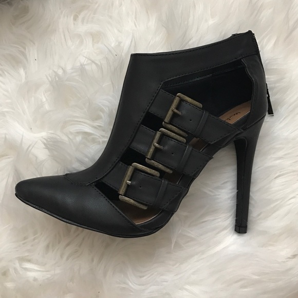 Brand new black booties