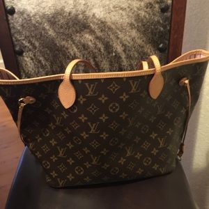 Louis Vuitton Neverfull MM Pink Ballerine like new