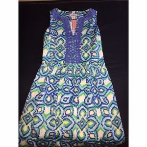 NWT Vineyard vines ikat medallion dress