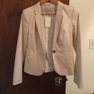 H&M Pale Pink Blazer
