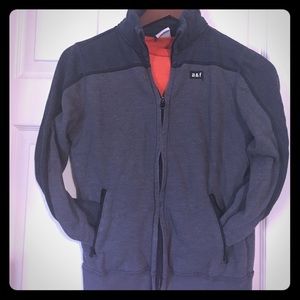 a&f zip up sweatshirt