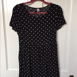 H&M Tiny Heart Baby Doll Dress