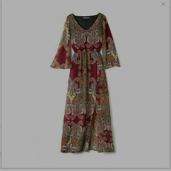 Avon Chiffon Maxi Dress