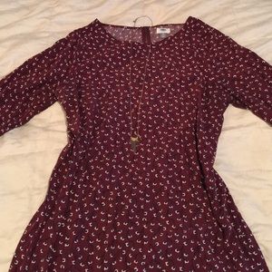 Old Navy floral shift dress size 16