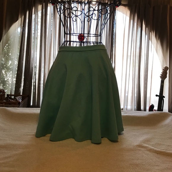 Teal skirt with zipper! Super cute!!!