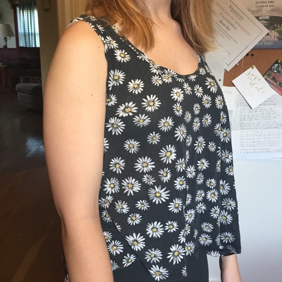 Floral tank top