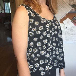 Floral tank top