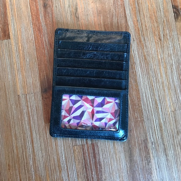 Hobo card holder with coin purse