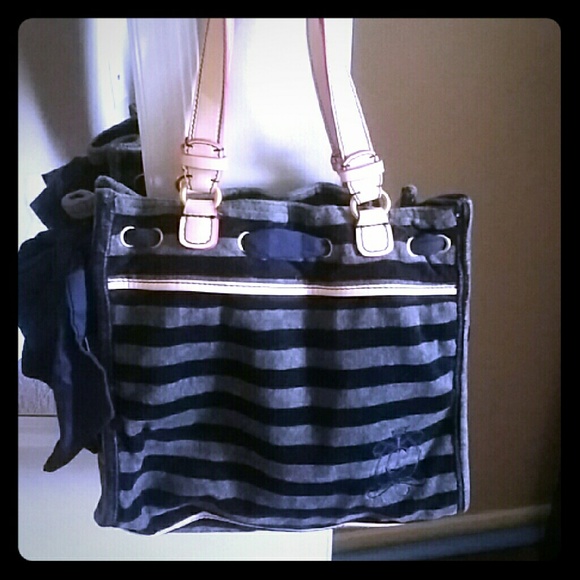 💜 Juicy bow side tie bag, like new! 💙