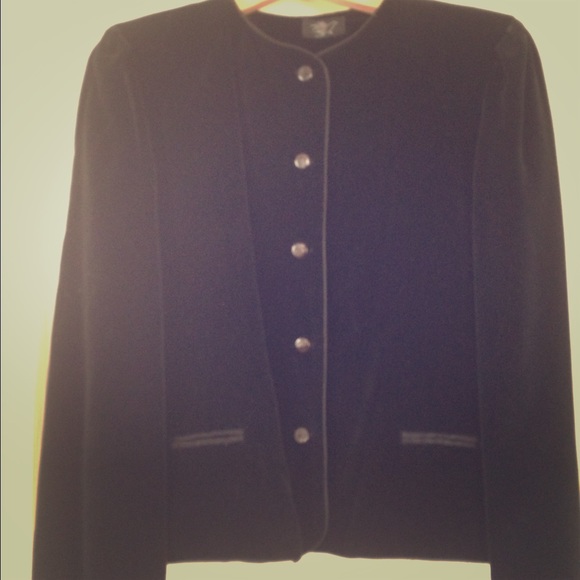 Dressy velvet jacket - Picture 1 of 4