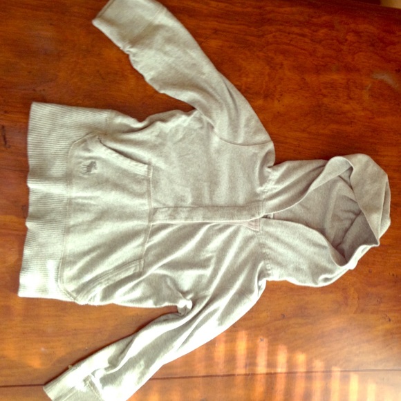 I am selling a gray sweatshirt.