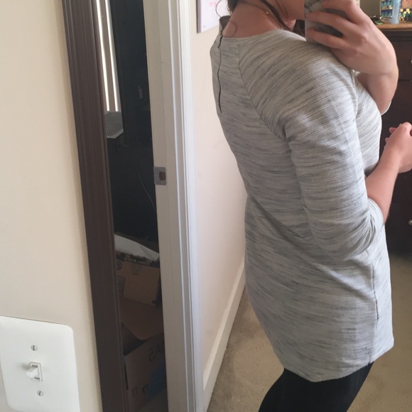 Topshop Light Gray Tunic - Picture 3 of 3