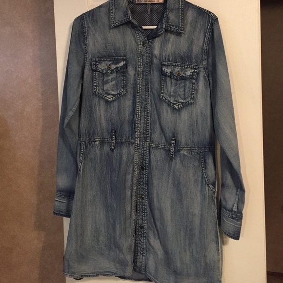 Denim dress