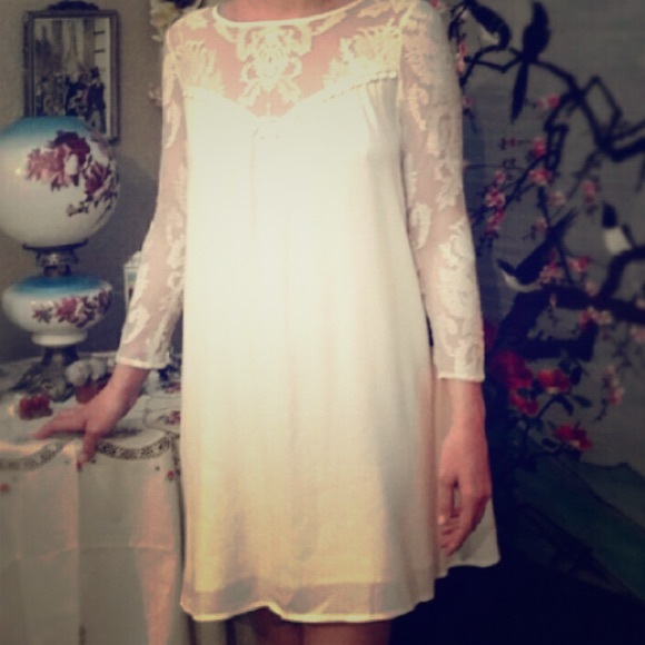 FOR LOVE AND LEMONS "BONITA" SHIFT DRESS