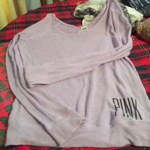 Pink Victoria Secret sweater