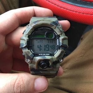 Men's camo watch