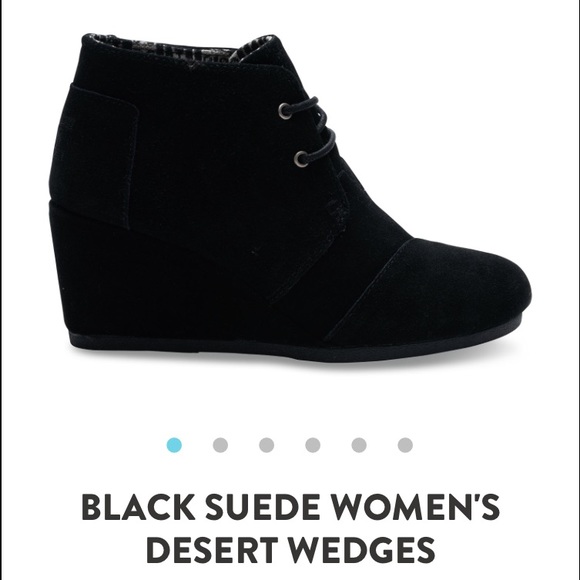 Brand New Tom's Black Desert Wedge