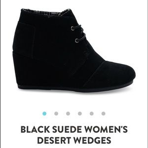Brand New Tom's Black Desert Wedge