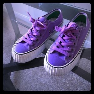 Women's 6.5 purple PF Flyers