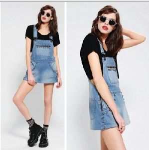 Ragged Priest denim overall dress