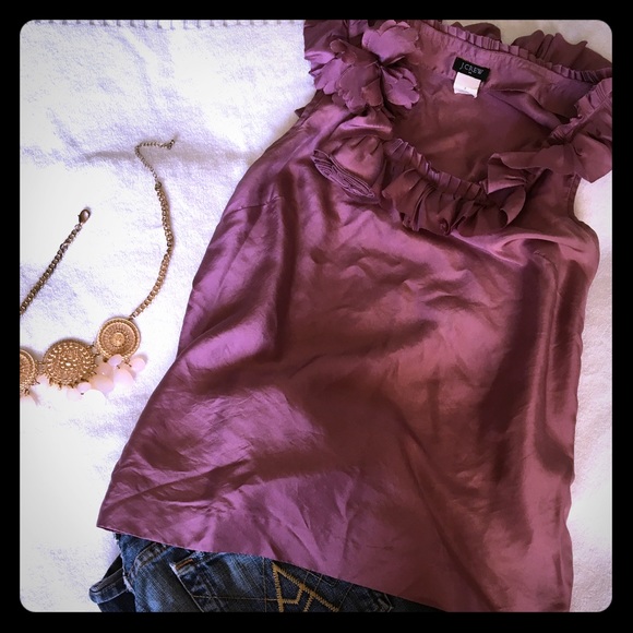 Pure Silk Blouse by JCrew 💙