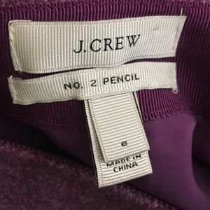 JCrew Wool #2 pencil skirt