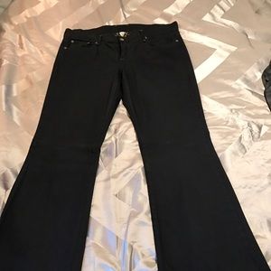 Lucky Brand Black Wide Leg Jeans