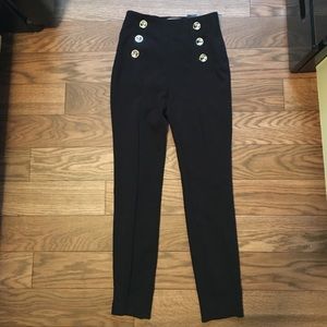 High waisted skinny dress pants