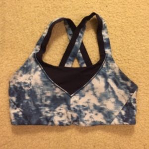 Lululemon Tye Dye Bra, size 6