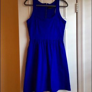 Royal blue Cynthia Rowley scuba dress