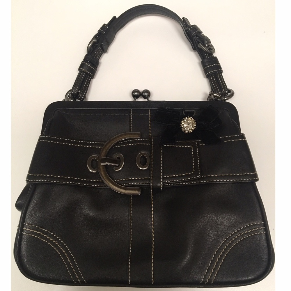 COACH | Black Leather Purse