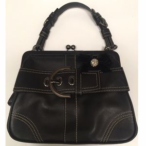 COACH | Black Leather Purse