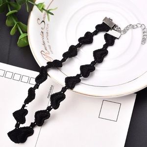 Black heart choker 🌑✨