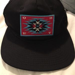 Obey Tribal pattern SnapBack