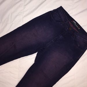 BDG high rise purple ombré stretchy jeans
