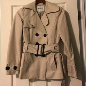 Zara short trench pea coat