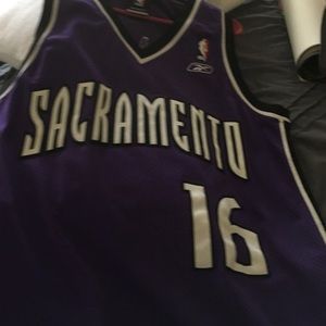 Reebok kings Stojakovic jersey