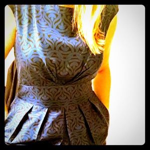 Banana Republic silk cocktail dress with pockets