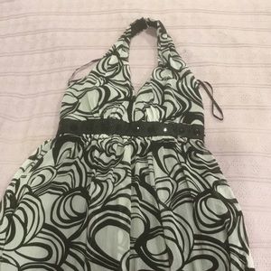 Embellished Halter maxi dress