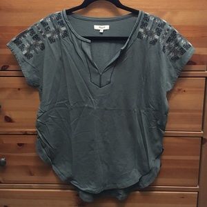 Madewell embroidered tee