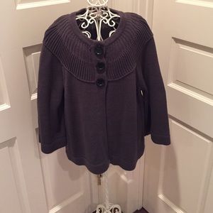 Michael Michael Kors charcoal grey A-Line sweater